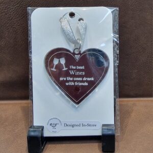 "The Best Wines" Bottle Charm